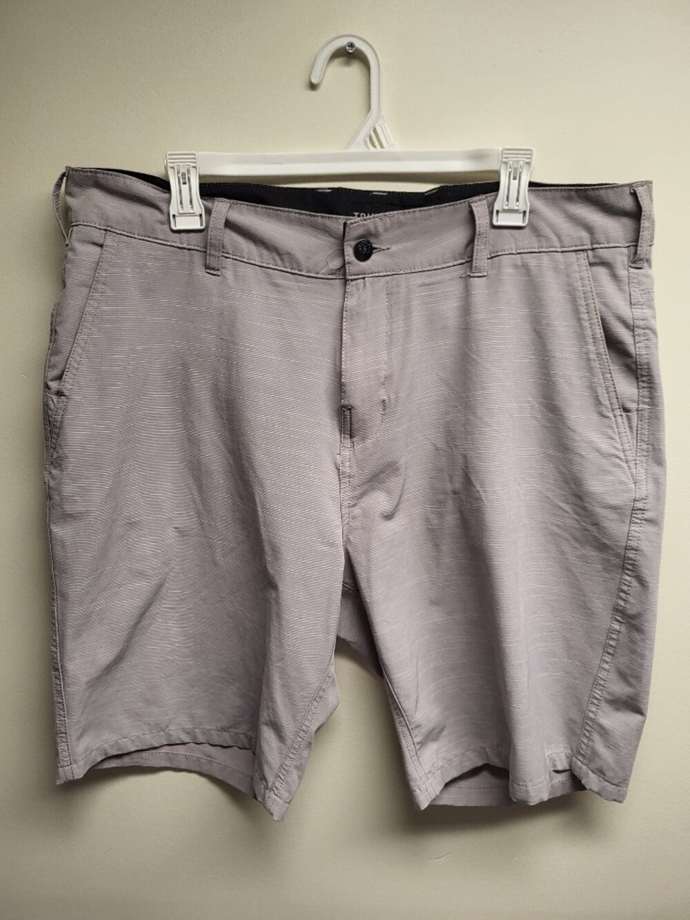 Trunks Multi-Functional Shorts Men's Size 36 Gray Performance Hybrid Casual